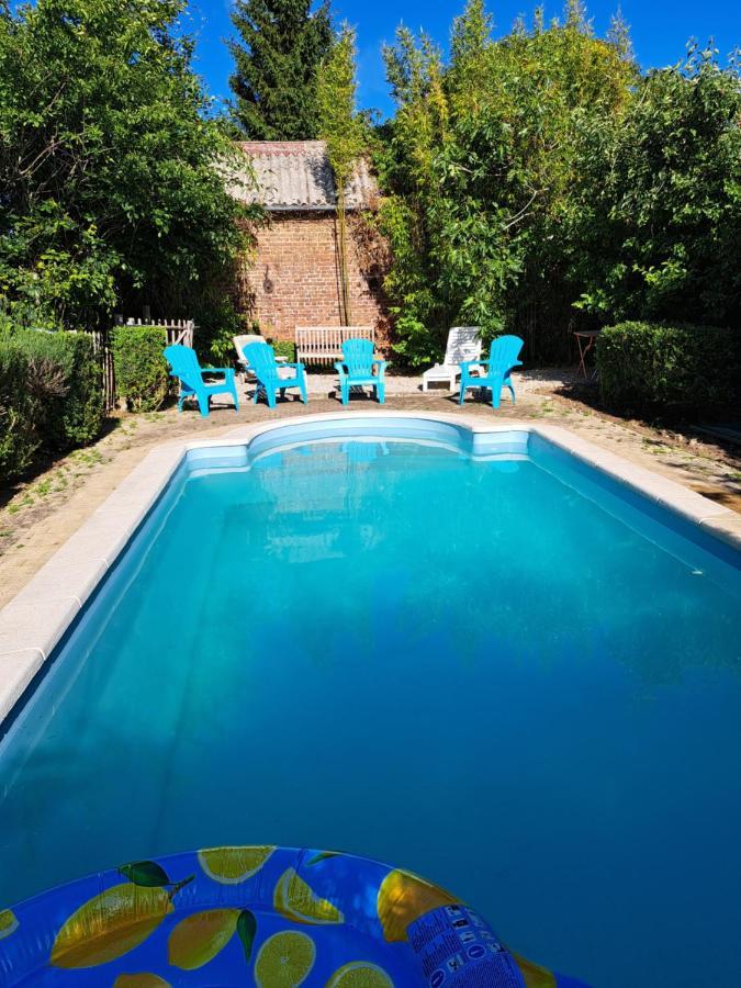 Maison de vacances à la campagne avec piscine MAISON SIMON Aubencheul-aux-Bois Extérieur photo