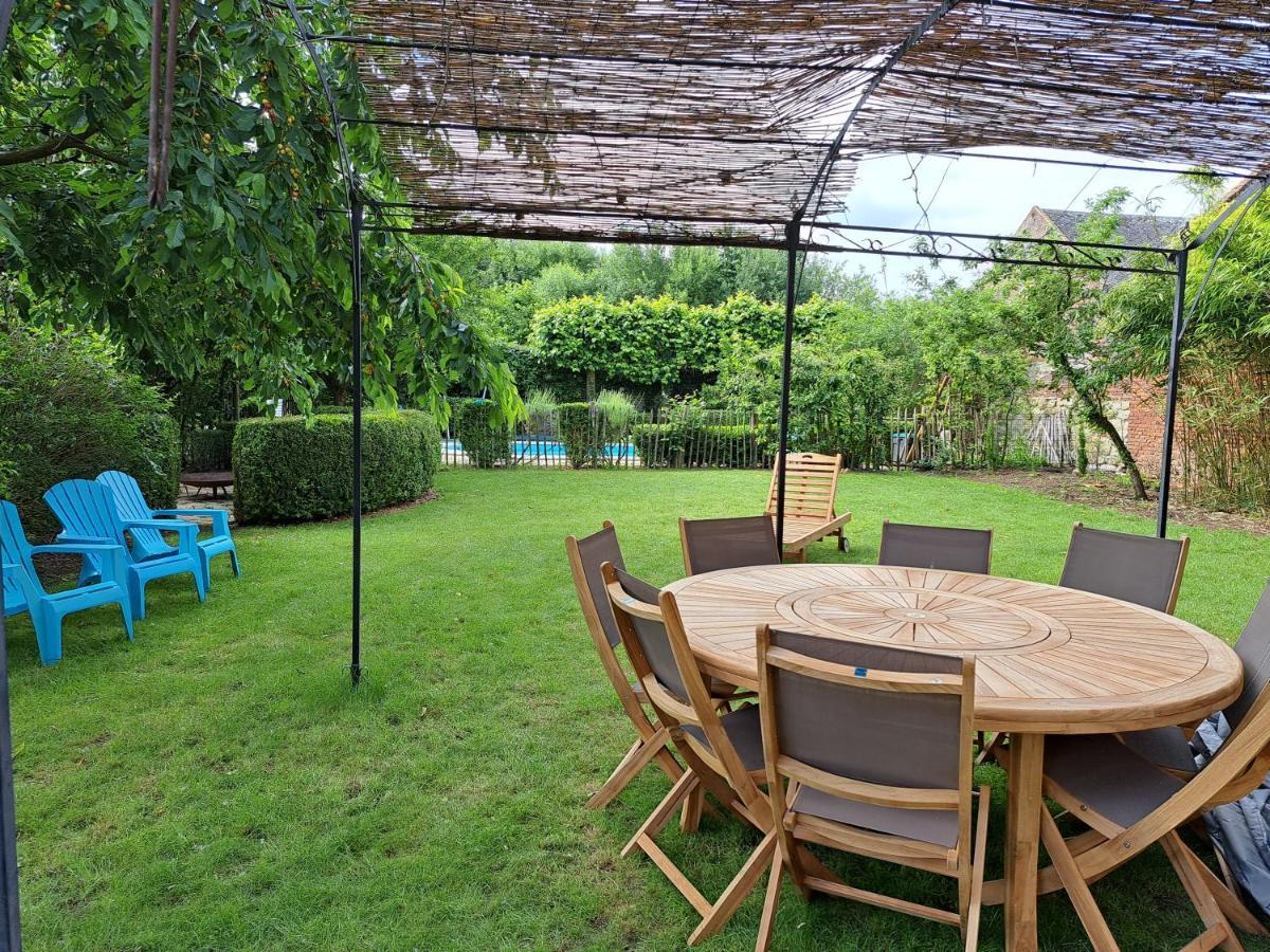 Maison de vacances à la campagne avec piscine MAISON SIMON Aubencheul-aux-Bois Extérieur photo